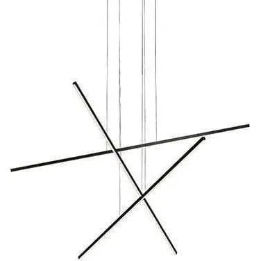 Kuzco Lighting - Vega Minor Multi-Pendant - MP18203-BK | Montreal Lighting & Hardware