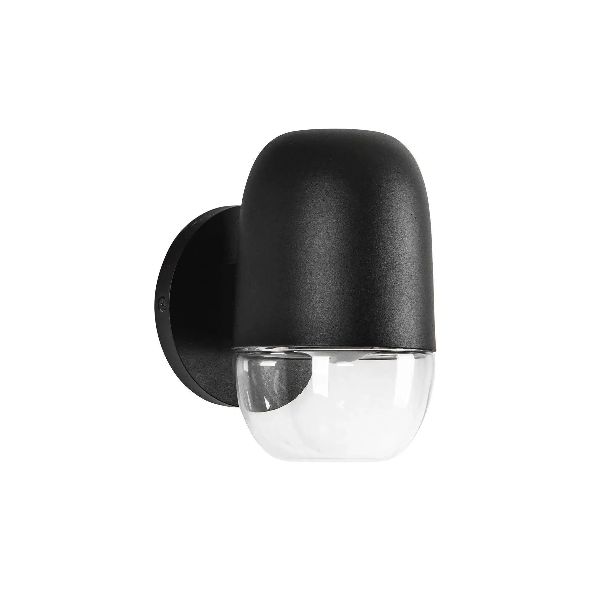 Kuzco Lighting - Yara LED Exterior Wall Mount - EW38504-BK/CL | Montreal Lighting & Hardware