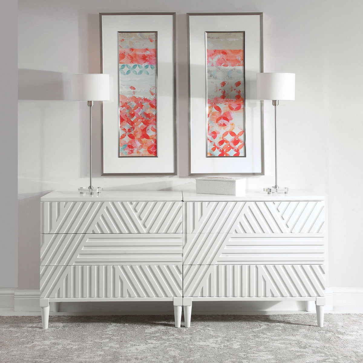 Uttermost - 25382 - Commode - Colby - Blanche
