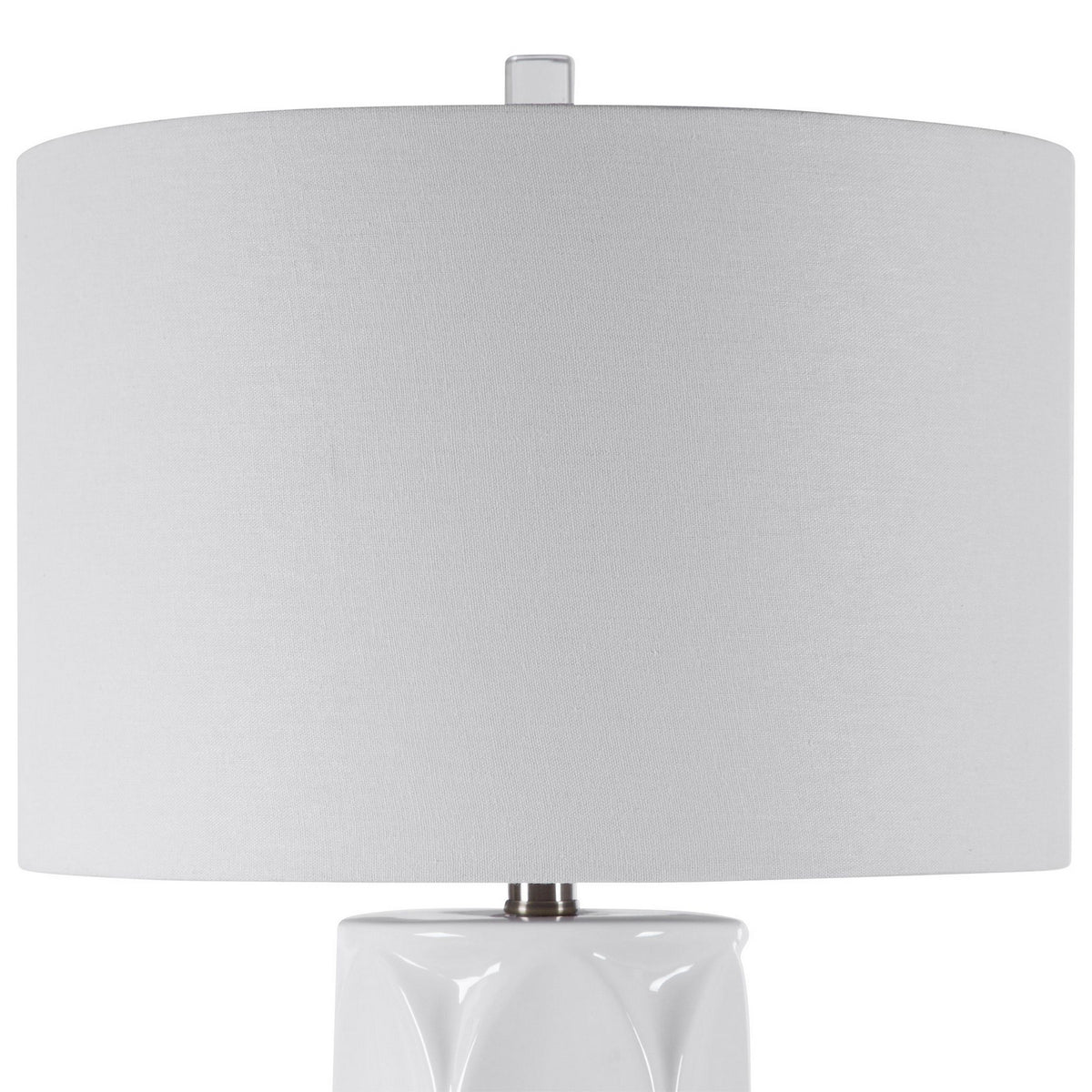 Uttermost - 28342-1 - Une lumière Lampe de table - Sinclair - Nickel brossé