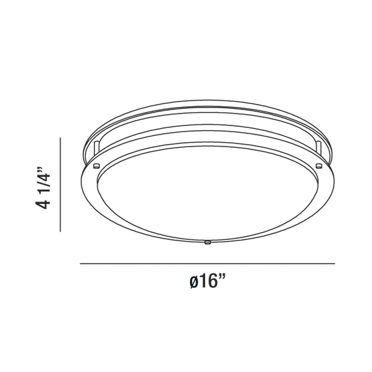 Eurofase  Warden LED Flush Mount
