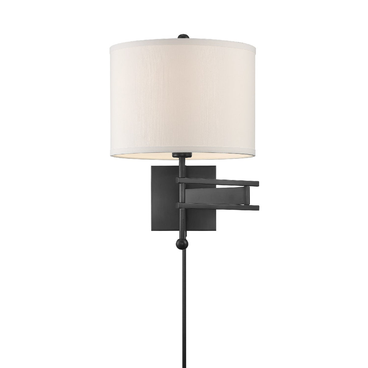 Crystorama - MAR-A8031-MK - Une lampe Murale - Marshall - Noir mat
