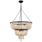 Crystorama - 610-FB - Huit Lumières Suspendu - Rylee - Bronze forgé