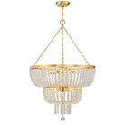 Crystorama - 610-GA - Huit lumières Suspendu - Rylee - Or antique