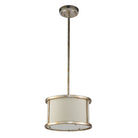 Lucas + McKearn - GN/Lemuria/MP-S - One Light Mini Suspension - Lémurie - Argent antique