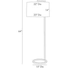 Arteriors - 79171-956 - Lampadaire à une lumière - Belden - Bronze