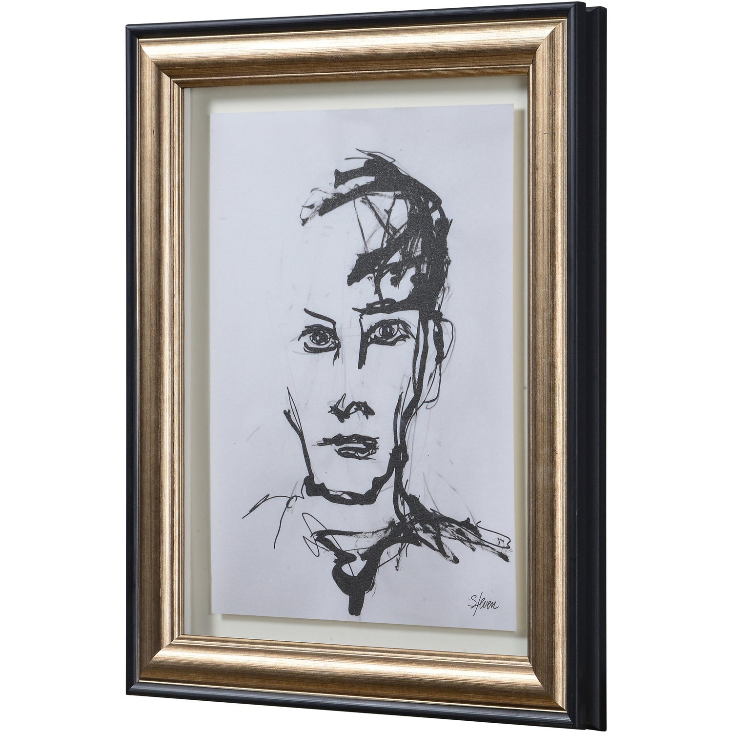 Renwil Canada - W6555 - Wall Art - Studio Line - Antique Brass
