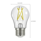 Satco Products S12406 8.2A15/CL/LED/E26/930/120V