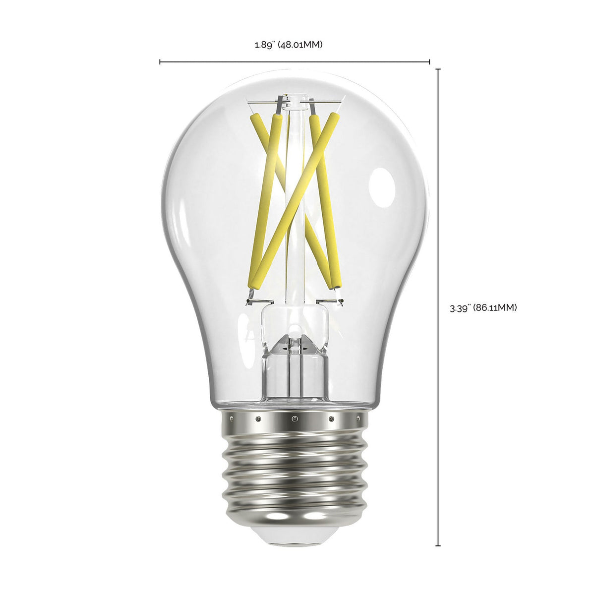 Satco Products S12406 8.2A15/CL/LED/E26/930/120V