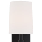 Crystorama - BRO-451-BF - Une lampe Murale - Bromley - Forgé noir