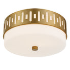 Crystorama - KEA-B8200-VG - Deux lampes Plafonnier - Keaton - Or vibrant