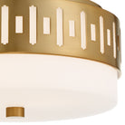 Crystorama - KEA-B8200-VG - Deux lampes Plafonnier - Keaton - Or vibrant