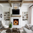 Crystorama - STM-B5106-BZ-GA - Six Light Mini Chandelier - Stemmons - Bronze + Antique Gold