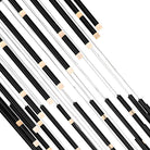 CWI Lighting Canada - 1262P30-54-101 - LED Chandelier - Flute - Black