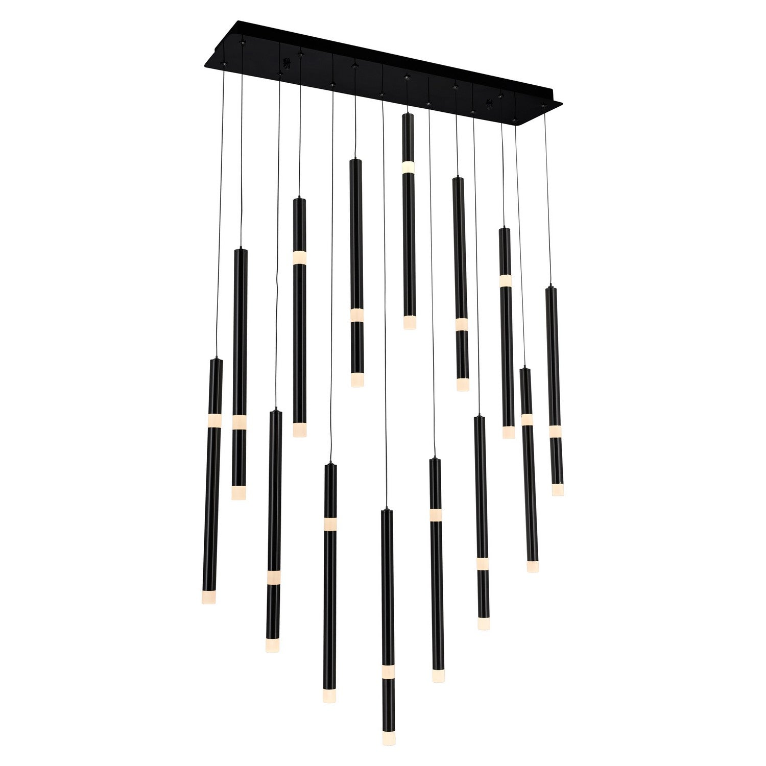 CWI Lighting Canada - 1262P32-14-101 - LED Chandelier - Flute - Black