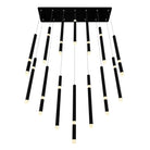 CWI Lighting Canada - 1262P32-14-101 - LED Chandelier - Flute - Black