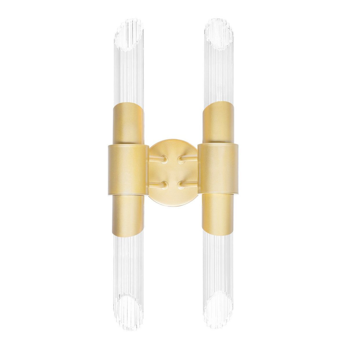 CWI Lighting Canada - 1269W8-4-602 - Four Light Wall Sconce - Croissant - Satin Gold