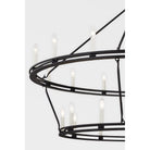 Troy Lighting Canada - F6235-TBK - 28 lampes Suspendu - Sutton - Noir texturé
