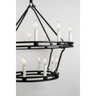 Troy Lighting Canada - F6235-TBK - 28 lampes Suspendu - Sutton - Noir texturé