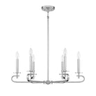 Savoy House - 1-2450-6-109 - Six Light Chandelier - Torino - Polished Nickel