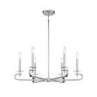 Savoy House - 1-2450-6-109 - Six Light Chandelier - Torino - Polished Nickel
