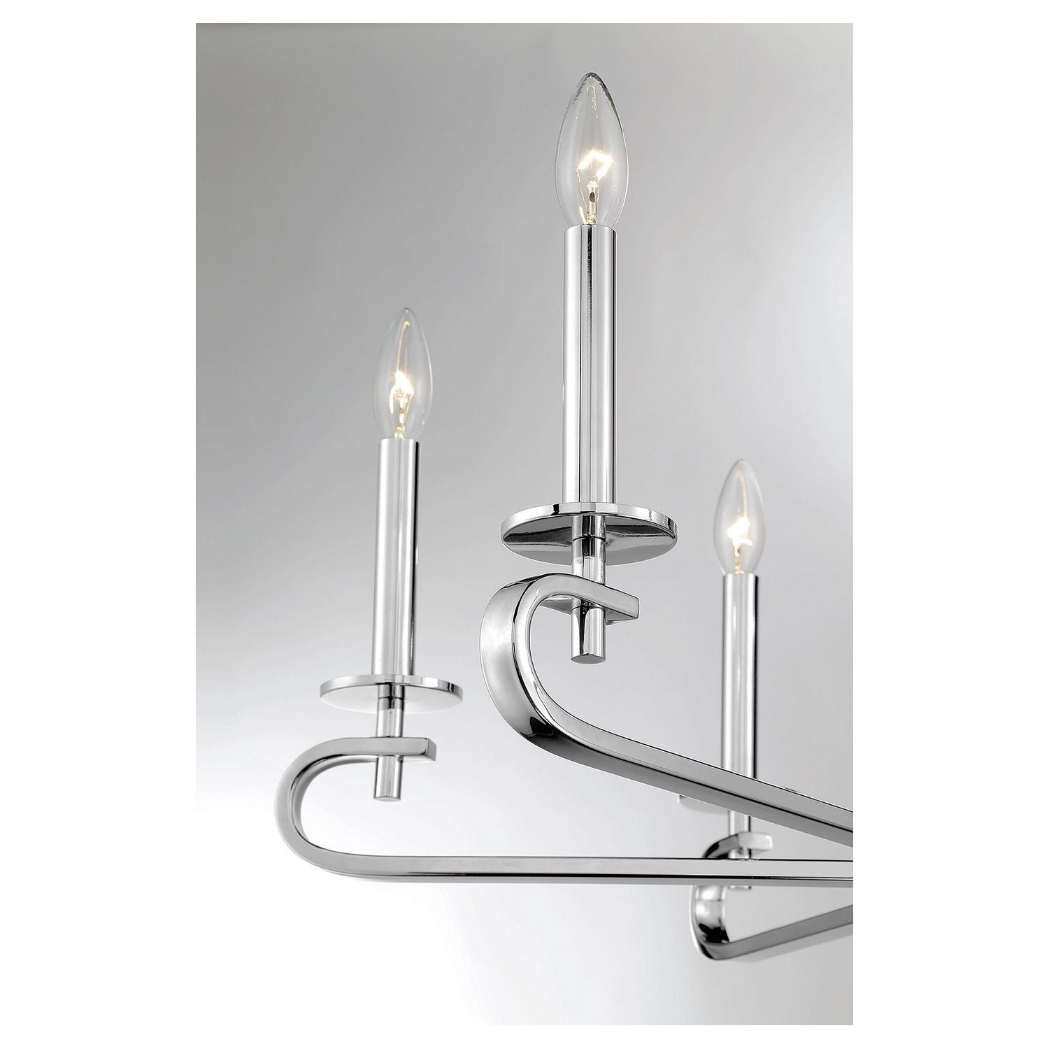 Savoy House - 1-2450-6-109 - Six Light Chandelier - Torino - Polished Nickel