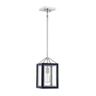 Savoy House - 3-8880-1-174 - One Light Pendant - Carlton - Navy with Polished Nickel Accents