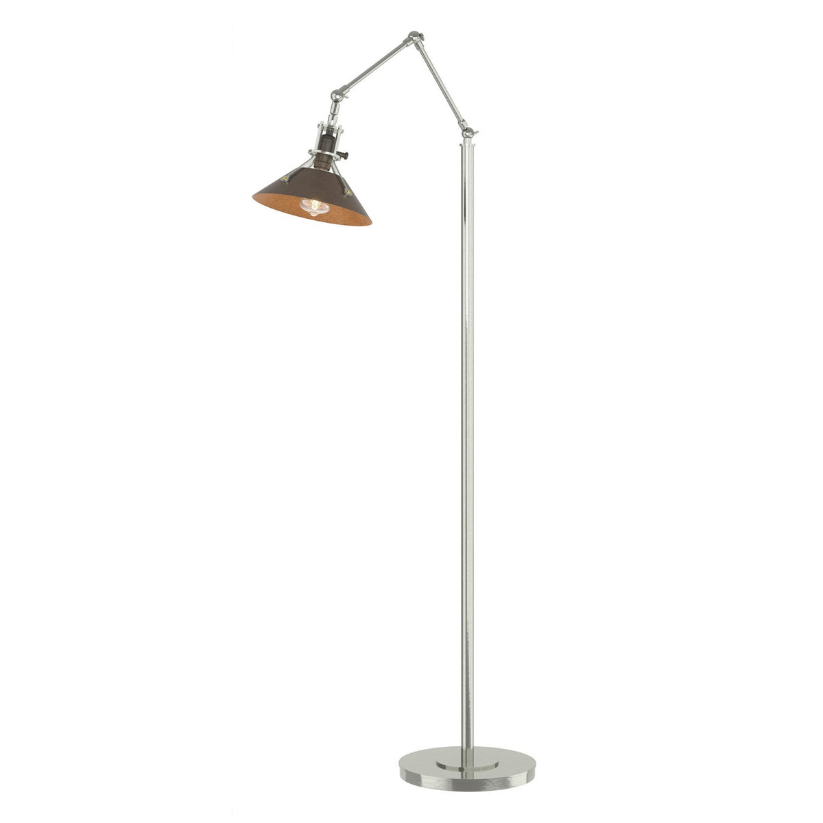 Hubbardton Forge - 242215-SKT-85-05 - One Light Floor Lamp - Henry - Sterling
