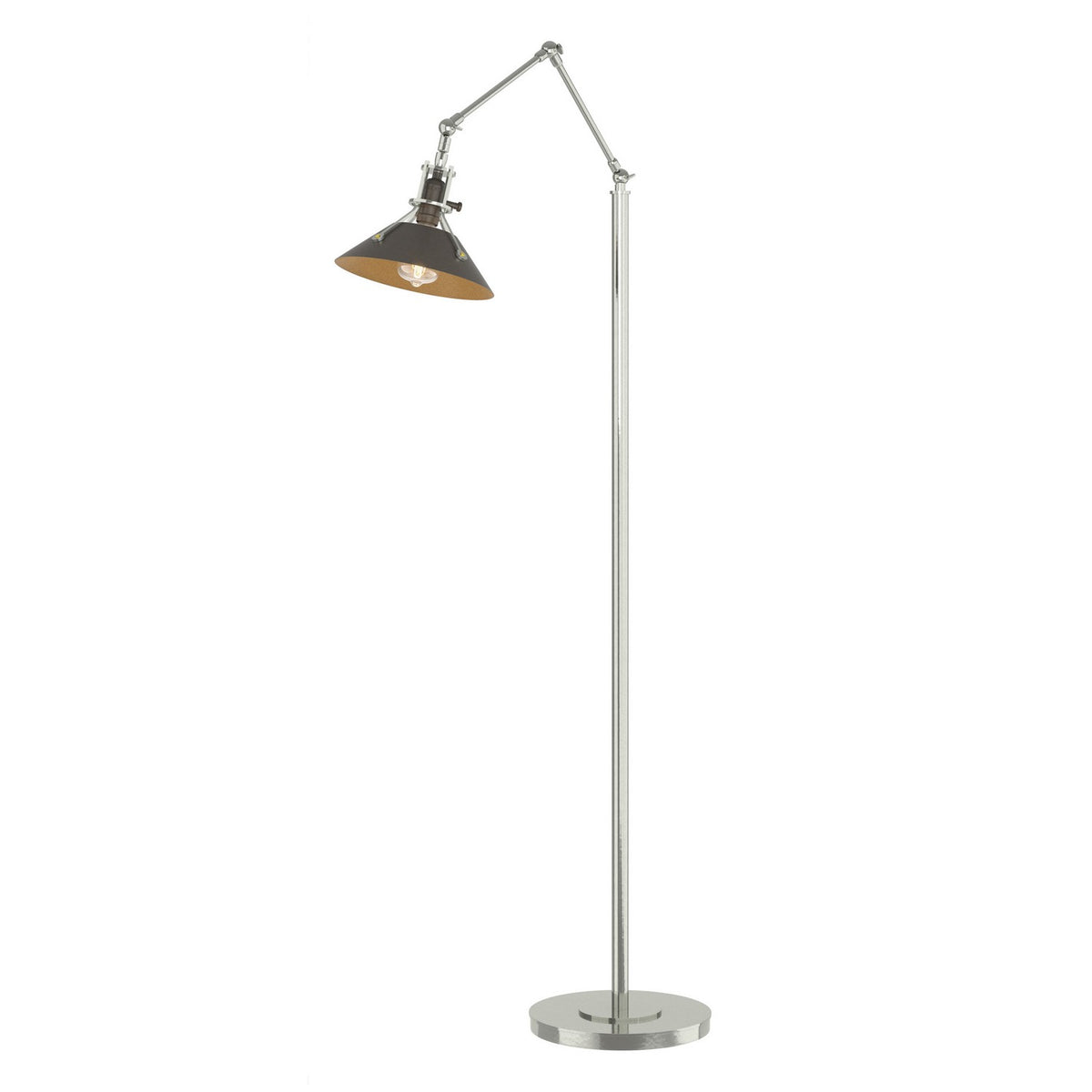 Hubbardton Forge - 242215-SKT-85-07 - One Light Floor Lamp - Henry - Sterling
