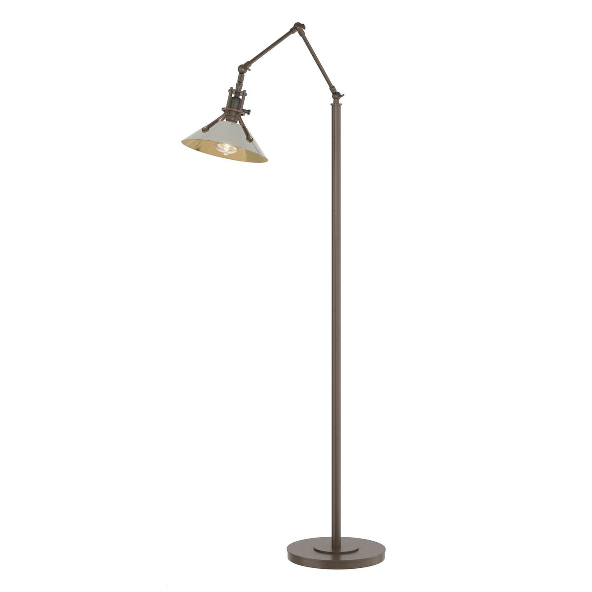 Hubbardton Forge - 242215-SKT-05-85 - One Light Floor Lamp - Henry - Bronze