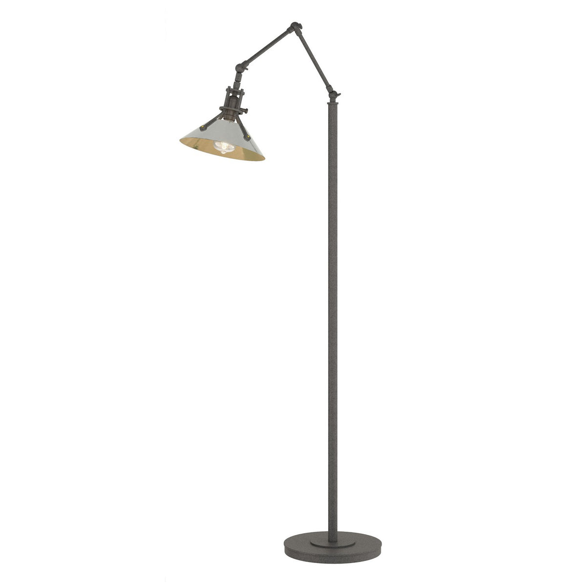 Hubbardton Forge - 242215-SKT-20-85 - One Light Floor Lamp - Henry - Natural Iron