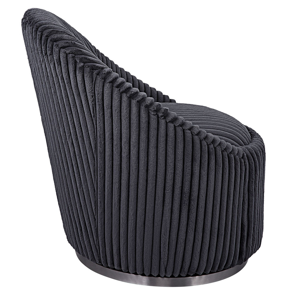 Uttermost - 23599 - Chair - Crue - Gunmetal
