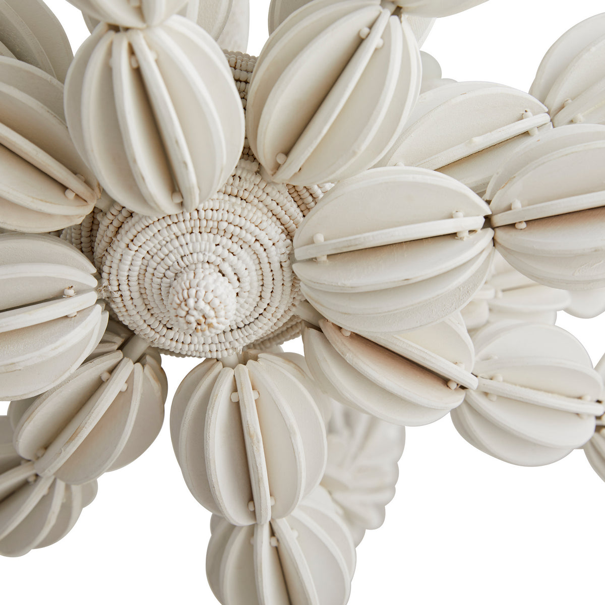 Arteriors - 85021 - Six Lumières Suspendu - Indi - Blanc