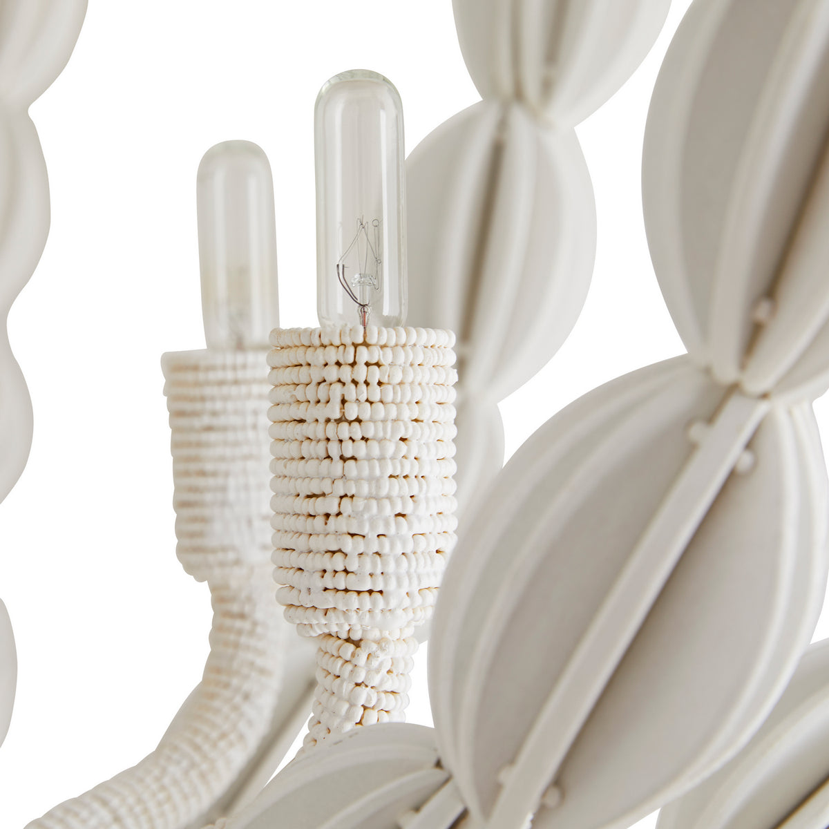 Arteriors - 85021 - Six Lumières Suspendu - Indi - Blanc