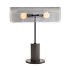 Arteriors - DA49010 - Lampe à deux lumières - Courbe - Fumée