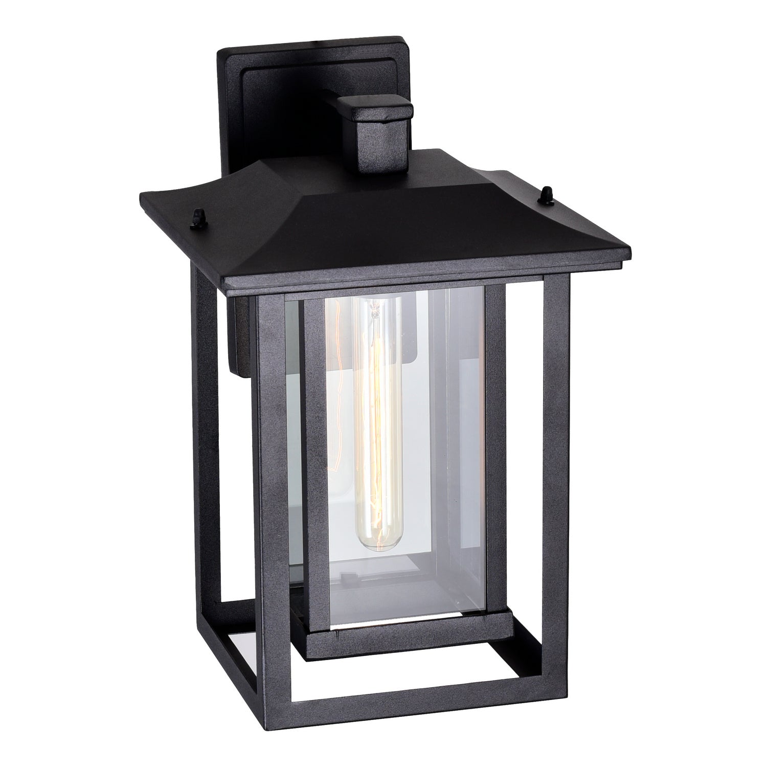 CWI Lighting Canada - 0414W10-1-101 - One Light Outdoor Wall Lantern - Winfield - Black