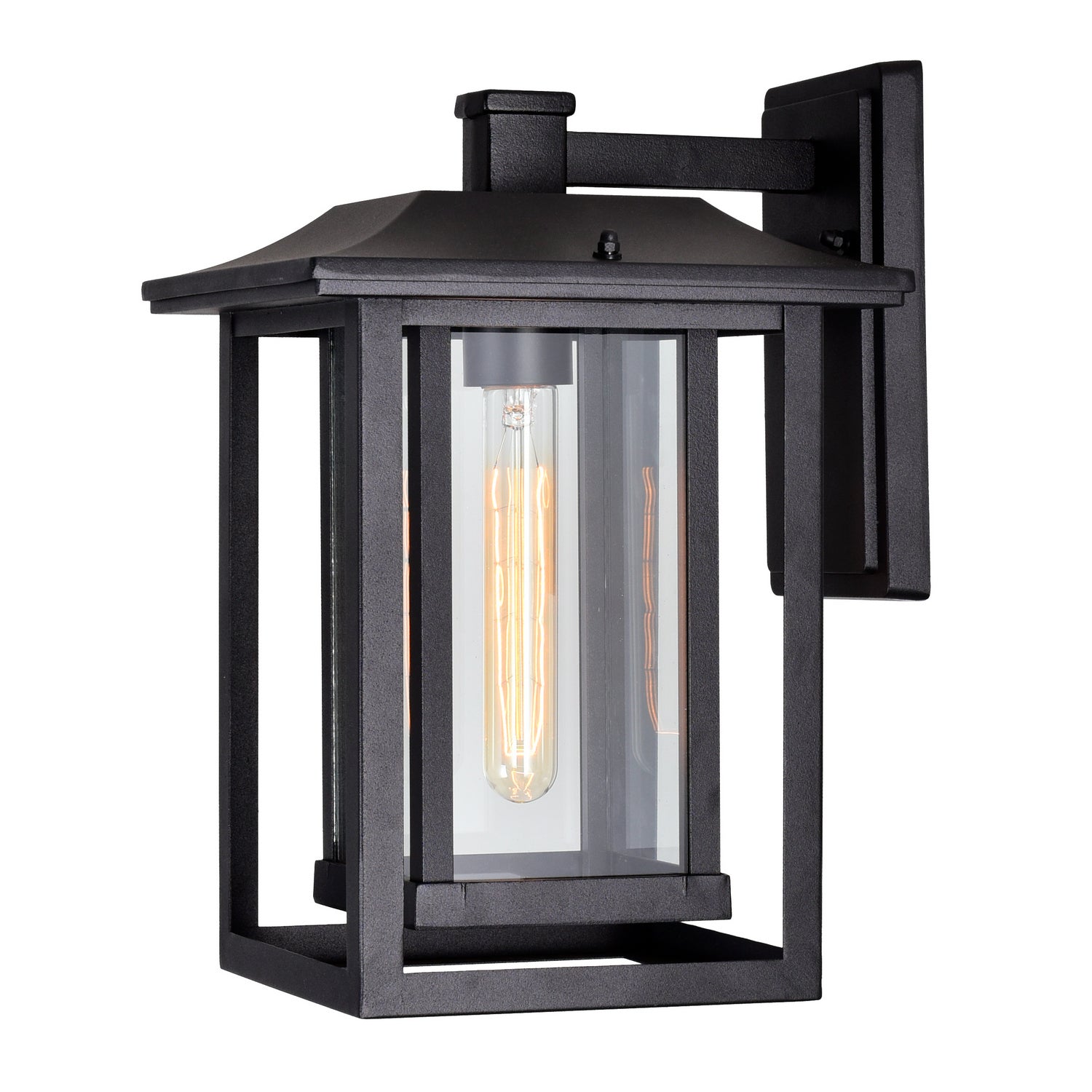 CWI Lighting Canada - 0414W10-1-101 - One Light Outdoor Wall Lantern - Winfield - Black