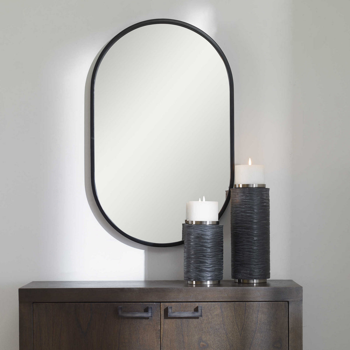 Uttermost - 09735 - Mirror - Varina - Satin Black