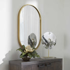 Uttermost - 09736 - Mirror - Varina - Antiqued Gold Leaf