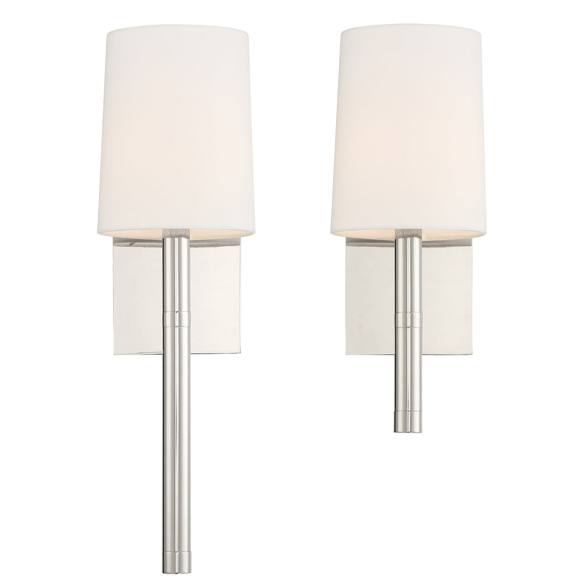 Crystorama - WES-9901-PN - Une lampe Murale - Weston - Nickel poli