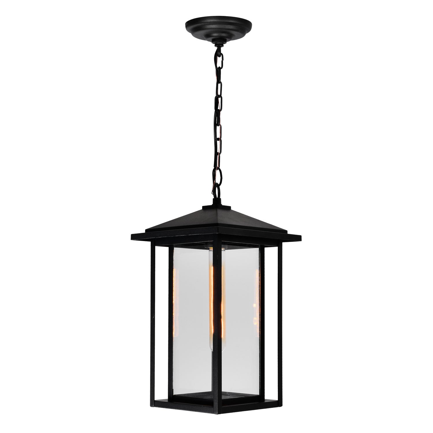 CWI Lighting Canada - 0417P9-1-101 - One Light Outdoor Hanging Lantern - Crawford - Black