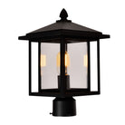 CWI Lighting Canada - 0417PT9-1-101 - Tête de lanterne extérieure à une lumière - Crawford - Noir