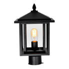 CWI Lighting Canada - 0417PT9-1-101 - Tête de lanterne extérieure à une lumière - Crawford - Noir