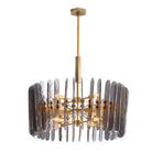 Arteriors - 89066 - Huit Lumières Suspendu - Klaus - Fumée