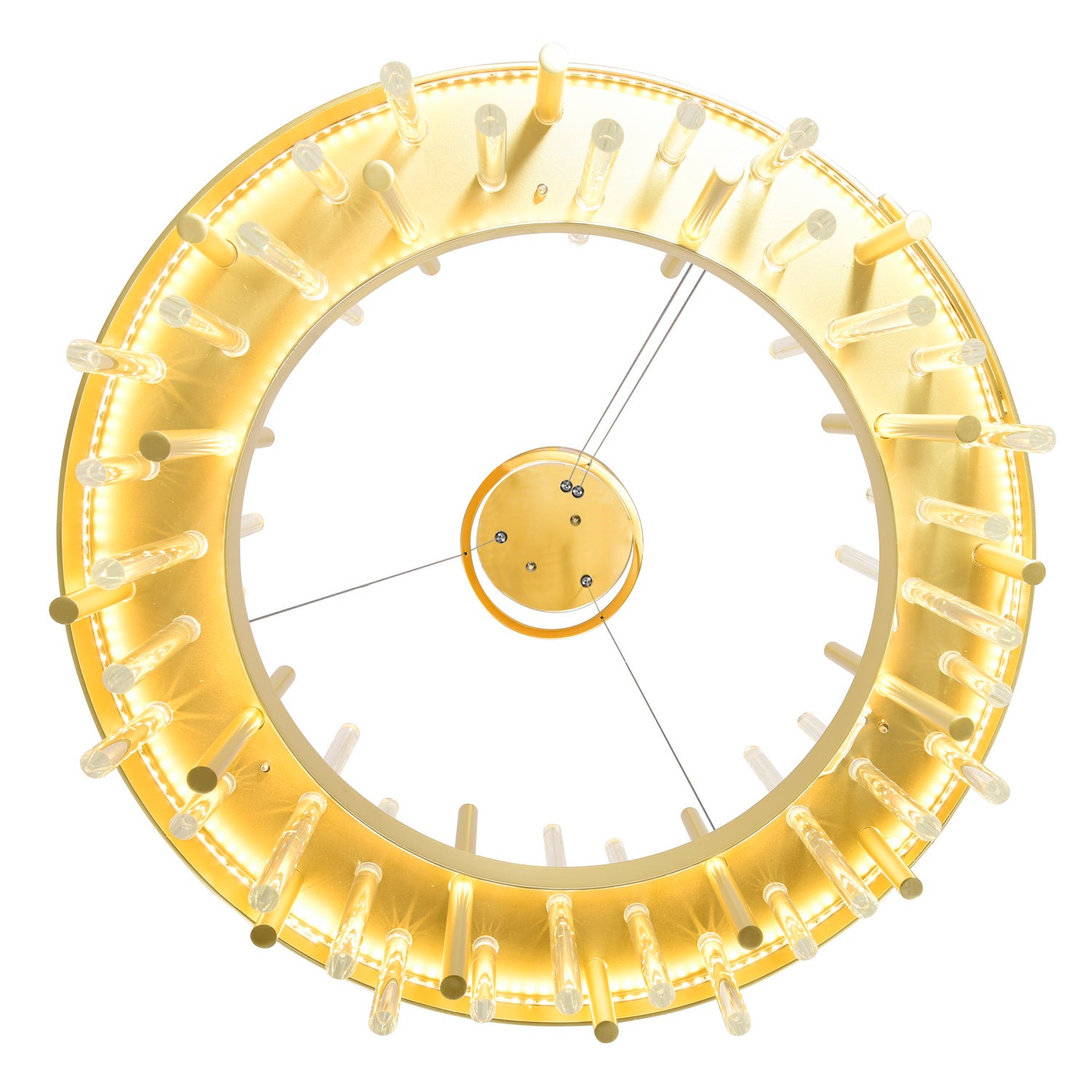 CWI Lighting Canada - 1245P20-602 - LED Chandelier - Millipede - Satin Gold