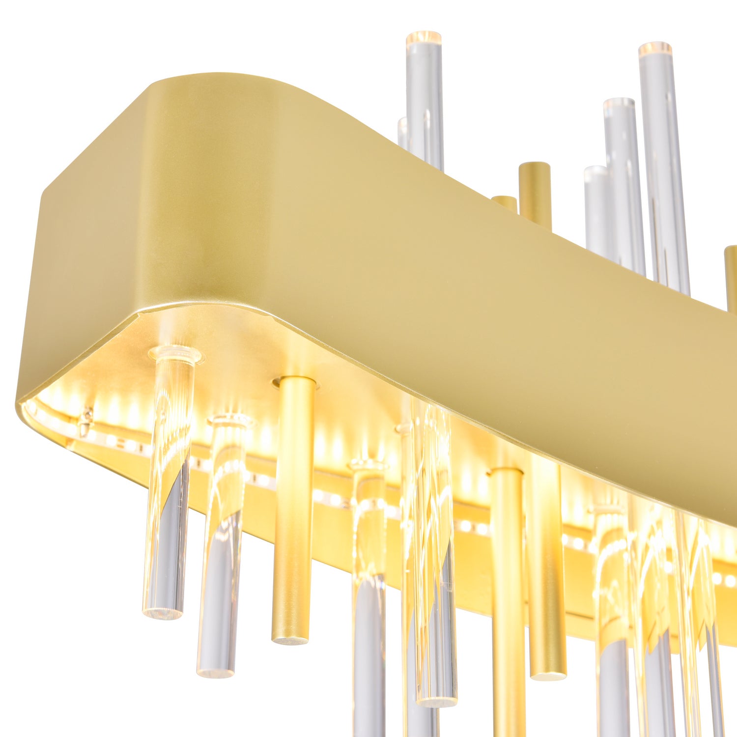 CWI Lighting Canada - 1245P40-602 - LED Chandelier - Millipede - Satin Gold
