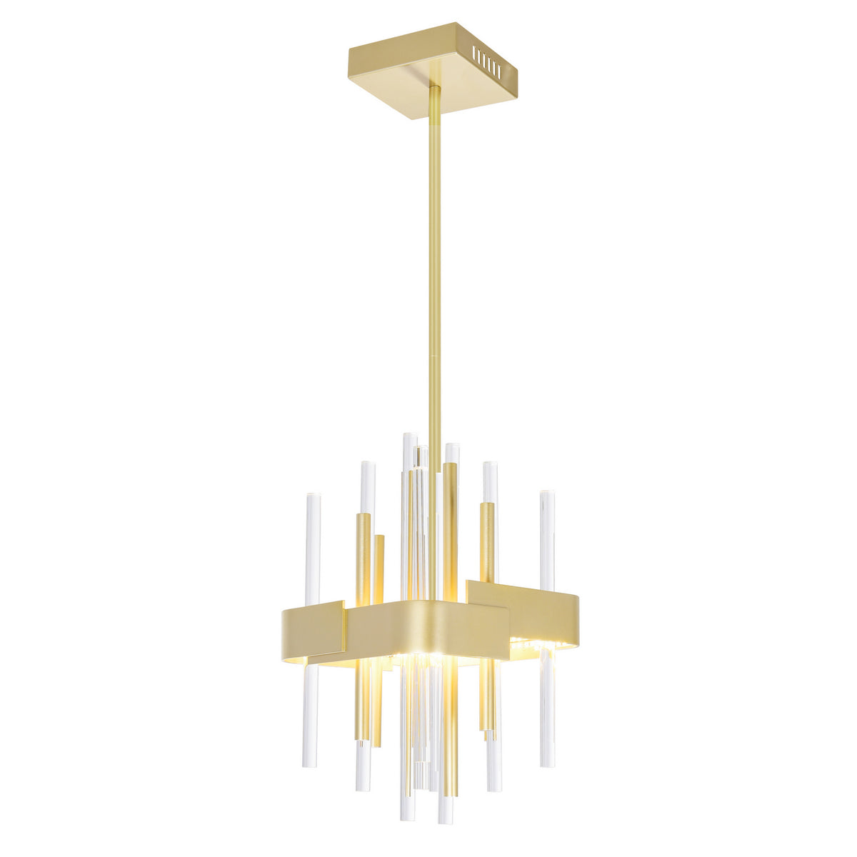 CWI Lighting Canada - 1245P8-602 - LED Mini Pendant - Millipede - Satin Gold