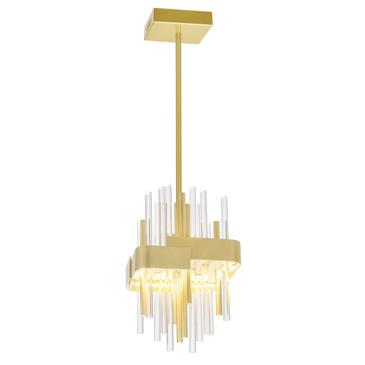 CWI Lighting Canada - 1245P8-602 - Mini LED Suspension - Mille-pattes - Or satiné