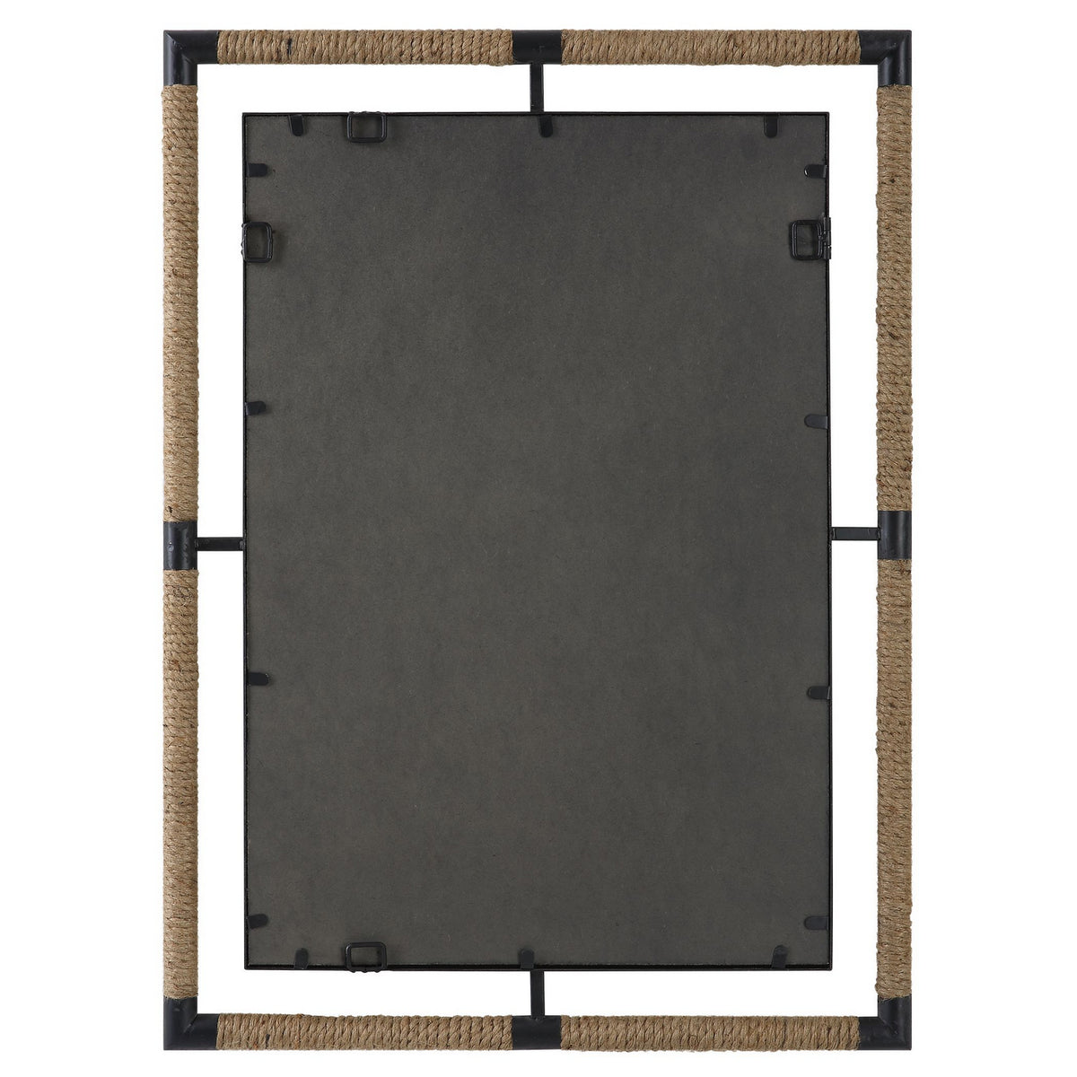 Uttermost - 09769 - Mirror - Melville - Textured Rust Black