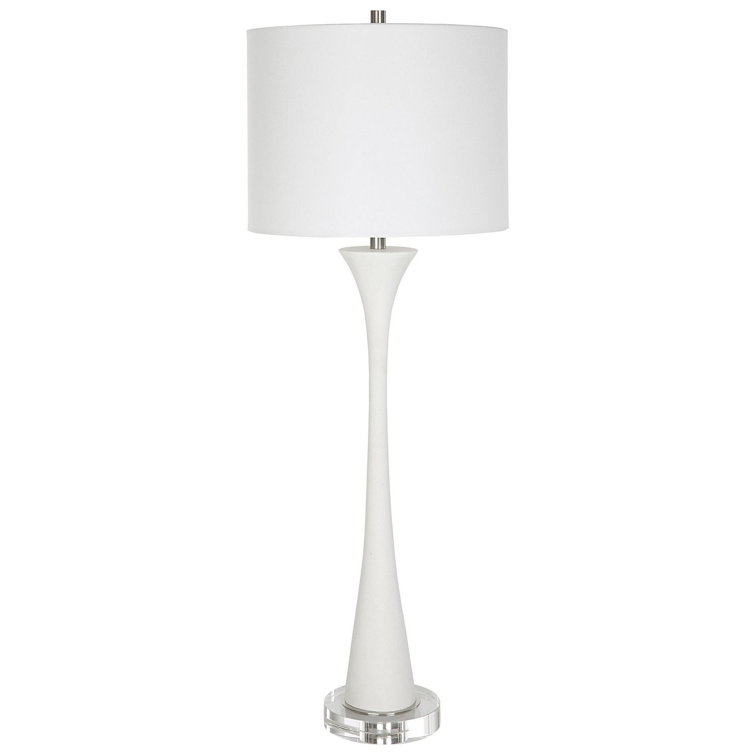 Uttermost - 30040 - One Light Buffet Lamp - Fountain - Brushed Nickel